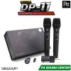 DECCON DP-11 ไมโครโฟนไร้สาย วัสดุอะลูมีเนียมอย่างดี รีซีฟเวอร์ขนาดเล็ก คลื่น UHF ปรับความถี่ได้  แบตเตอรี่ใช้งานได้ยาวนานต่อเนื่องสูงสุด 10 ชั่วโมง