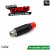 CEFLAR CFRC3 RCA ตัวเมียต่อสาย สีแดง