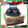 PRO PLUS X-18 ดอกลำโพง ขนาด 18 นิ้ว โครงหล่ออลูมิเนียม รับกำลังขับสูงสุด 3000 วัตต์