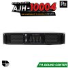 AUDIO JOCKEY A&J AJH-10004 เพาเวอร์แอมป์ 4 แชนแนล คลาส H กำลังขับสูงสุด 3000x2 วัตต์ ที่ 8 โอห์ม