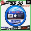 MITSUMI สายลำโพงใส ขนาด 2x2.5 SQ.MM. 4.0 มม. BS 36 ยาว 100 M