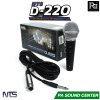 NTS D-220 ไมโครโฟนสาย แบบ Dynamic พร้อมสายไมค์ยาว 5 เมตร ตอบสนองความถี่ 50HZ-15KHz