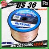 MITSUMI สายลำโพงใส ขนาด 2x2.5 SQ.MM. 4.0 มม. BS 36 ยาว 100 M
