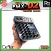 Ceflar PMX-02  มิกเซอร์จิ๋ว 4 แชนแนล แอฟเฟ็ค 99DSP เชื่อมต่อบลูทูธได้ USB อินเตอร์เฟส มิกเซอร์ขนาดเล็ก เหมาะกับการพกพา