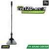 SHURE CVG12-B/C-X ไมโครโฟนแบบ Goosenneck ชนิด Condenser มีทิศทางการรับเสียงแบบ Cardioid