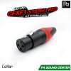CEFLAR CFXF1 XLR ตัวเมีย สีดำ ท้ายแดง