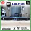 Audio Jockey AJD-2800 เพาเวอร์แอมป์ 2 ชาแนล Class-D 1200 วัตต์ที่ 4 โอห์ม มีสวิทชิ่ง