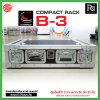 COMPACT B3 RACK ตู้แร็คสีดำ ความสูง 3U ลึก 21 นิ้ว แร็ค กล่องใส่เครื่องเสียง