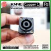 KANE COPPER1 (1 ชิ้น) สปีคคอนตัวเมีย เหลี่ยมเล็ก ขั้วชุบเงินแท้ 100%  สำหรับติดหลังตู้ลำโพง