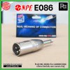 NPE E-086 ปลั๊กไมค์โมโน ออก XLR ตัวผู้ แจ็คทด โฟนโมโน ออก cannon ตัวผู้