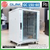 GLINK GC-15U60 สีขาว ตู้แร็ค15U ลึก 60 cm รับน้ำหนักได้ 1000 Kg. ประตูกระจก 5mm ฝาข้างถอดเข้า-ออกได้