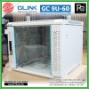 GLINK GC-9U60 สีขาว ตู้ WALL RACK 9U ลึก 60 cm ประตูกระจกพร้อมกุญแจล็อค ฝาข้างถอดออกได้