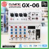 myNPE GX-06 Mixer มิกเซอร์อนาลอก 6 ชาแนล 4 ไมค์ 1 สเตอริโอ เอฟเฟคแท้ในตัว 99DSP