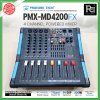 PROEUROTECH PMX-MD4200FX 4 Channel เพาเวอร์มิกเซอร์ โปรยูโรเทค รุ่น PMX MD4200FX เอฟเฟคแท้ในตัว 99DSP