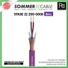 SOMMER STAGE 22 200-0008 สีม่วง สายไมค์ 2x0.22 mm.