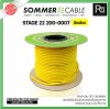 SOMMER STAGE 22 200-0007 สีเหลือง สายไมค์ 2x0.22 mm.