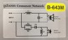 FOSTER Crossover Network 2 ทาง B-643M