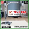 K.POWER TK-1 PRO ขาตั้งไมค์พระ ขาไมค์พิธีสงฆ์ ชุบโครเมี่ยม มีสายไมค์ติดตั้งอยุ่ภายใน พร้อมใช้งาน