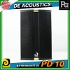 DE ACOUSTICS PD-10 Professional 10" Loud Speaker