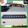 NPE AC PLUG PANEL 3U-18CH แผ่นเพลทติดหน้าแร็ค