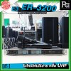 E3 ER 3200 ไมโครโฟนไร้สาย คลื่น UHF ปรับคลื่นความถี่ได้ พร้อมแร็ค