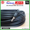 Dynacom J015 RCA2หัว-TRSTมินิ 3.5 สายสัญญาณเสียง RCA 2 TO Mini 3.5 ยาว 10/15/20 เมตร