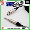 TSL 2422 สายไมค์สำเร็จพร้อมใช้ XLR เมีย - Jack Phone