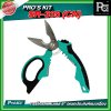 PRO'S KIT  SR-335 (CN) กรรไกรสแตนเลส 8" อเนกประสงค์แบบเฉียง