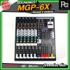 SOUNDBEST MGP-6X มิกเซอร์อนาลอก 6 ชาแนล ครบทุกฟังชั่นการใช้งาน เนื้อเสียงเนียน