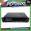 PROPLUS PD-2600 เพาเวอร์แอมป์ 2 แชลแนล กำลังขับ 600 วัตต์x2 ที่ 8 โอห์ม