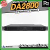 MICROTECH DA2800 เพาเวอร์แอมป์ 2 แชลแนล 800 วัตต์ ที่ 8 โอห์ม