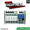 Proel DIGIPAD8 ดิจิตอลมิกเซอร์ 8 แชลแนล เปิดเพลงและควบคุมผ่านบลูทูธ