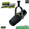 SHURE MV7+ BNDL ไมค์สำหรับบันทึกเสียงงาน Podcast และ Streaming พร้อมขาตั้ง Gator แบบ Desktop