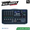 PROEURO TECH BOX-6220FX 220 วัตต์ x2 ที่ 4 โอห์ม เพาเวอร์มิกเซอร์