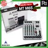 MICROTECH MT-6S มิกเซอร์อนาลอก 6 ชาแนล รุ่นใหม่ เอฟเฟคแท้ในตัว Digital 16 DSP รองรับบลูทูธ
