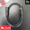 DYNACOM สายสัญญาณ XLR ผู้ + XLR เมีย 1 เมตร