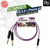 Sommer Isopod สีม่วง สาย Phone 2 RP2C-B + มินิ ST.RTP3C-B 1.5 ม.