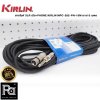 KIRLIN MPC-282-PN-15M สายไมโครโฟนสำเร็จ XLR เมีย+PHONE  ยาว15 เมตร