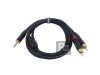 PROCONNECT สายสัญญาณสำเร็จ RCA2+TRS MA 309 1.5 ม.