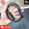DYNACOM สายสัญญาณ XLR ผู้ + XLR เมีย 1 เมตร