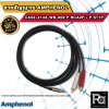 Amphenol CA52-4549/4143-WB-002 สายสัญญาณมินิแอมป์ P.RCA2P + P.ST1P ยาว 2 เมตร