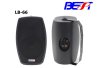 BEST รุ่น LB-66 มีไลน์ ตู้ลำโพงแขวนผนัง 6.5" สีดำ