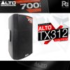 ALTO TX312 700-WATT 12-INCH 2-WAY POWERED LOUDSPEAKER ตู้ลำโพงมีแอมป์ในตัว ขนาด 12 นิ้ว 2 ทาง 700 วัตต์