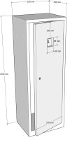 Steel Cabinet for Fire Blanket
