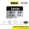 Lexar Professional Silver Plus microSD Card 1TB Read 205MB/s Write150MB/s (LMSSIPL001T-BNANG) ประกันศูนย์ไทย Lifetime