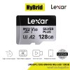 Lexar Professional Silver Plus microSD Card 128GB Read 205MB/s Write150MB/s (LMSSIPL128G-BNANG) ประกันศูนยไทย Lifetime