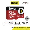 Lexar MicroSD Card PLAY PRO EXPRESS 512GB RW900/600MB/s (LMSXPS0512G-BNNNG)  ประกันศุนย์ไทย Lifetime Warranty