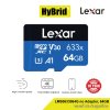 Lexar 633x MicroSD Card 64GB noAdapter upto 100MB/s read (LMS0633064G) ประกันศูนย์ 10 ปี