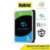 Seagate 2TB SkyHawk Surveillance สำหรับกล้องวงจรปิด CCTV HDD 3.5" 5400RPM C/64MB SATA 6GB/s (ST2000VX017_3Y)