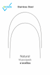 EKSEN Stainless Steel Archwire ลวดเหลี่ยม